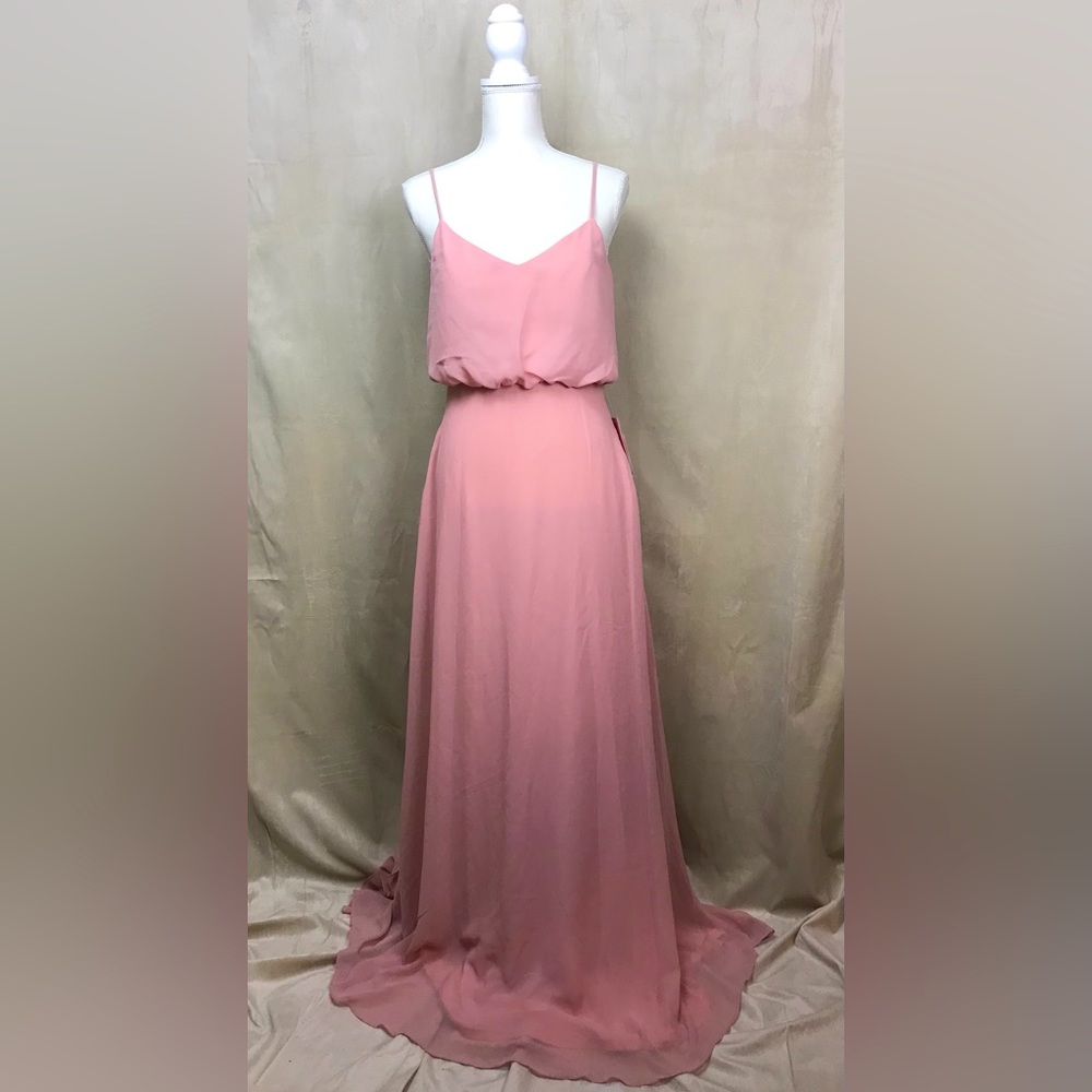 Birdy Grey pink bridesmaid dress sz M NWT